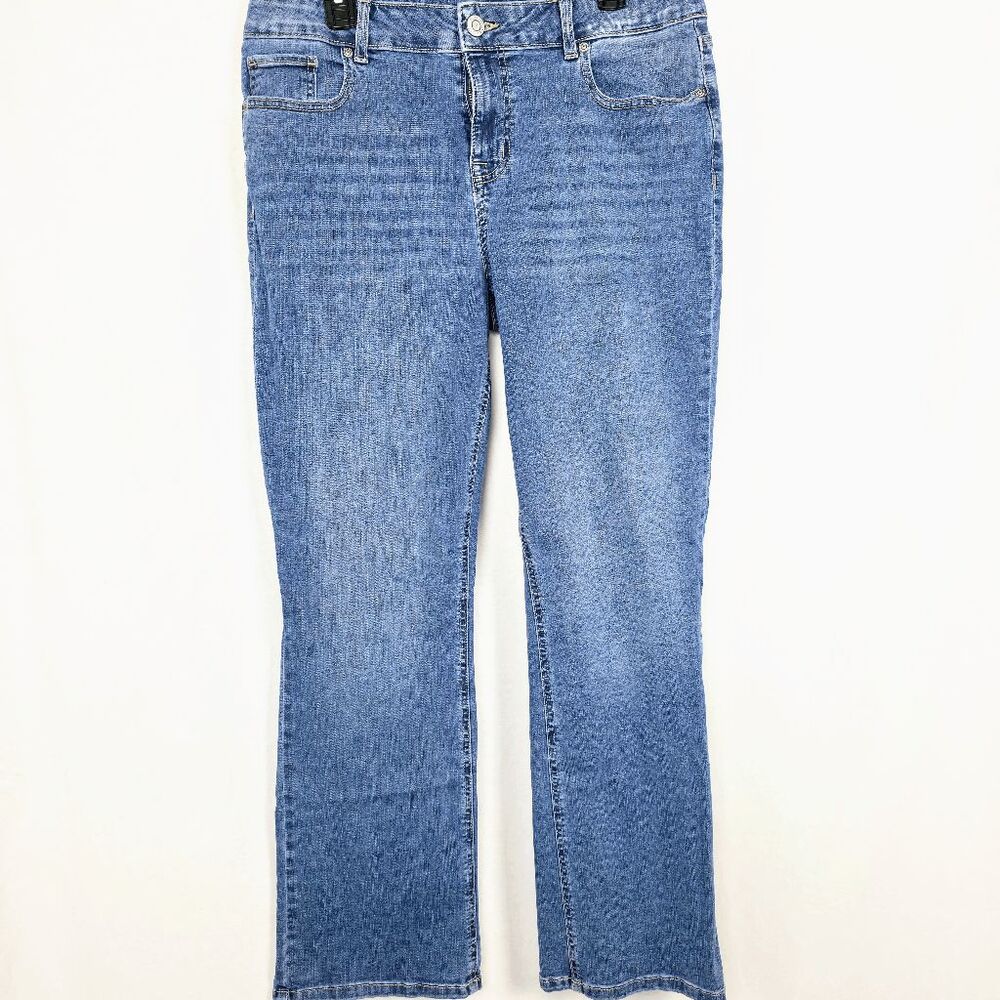 Maurices Mid Rise Bootcut Jeans 16 Reg